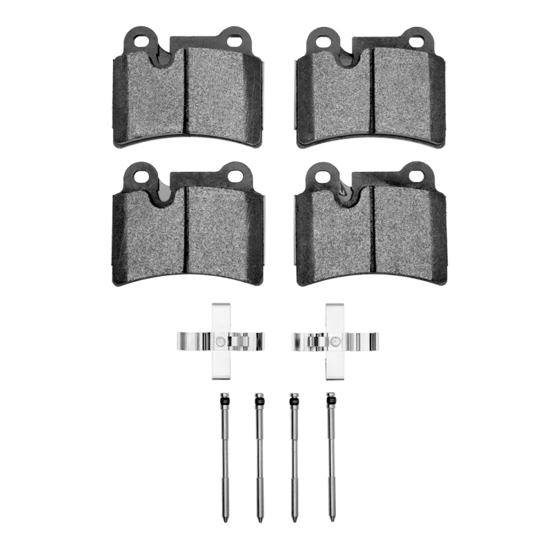 Volkswagen Touareg Brake Pads - Rear - R1 Concepts - Semi Met - `07-`09